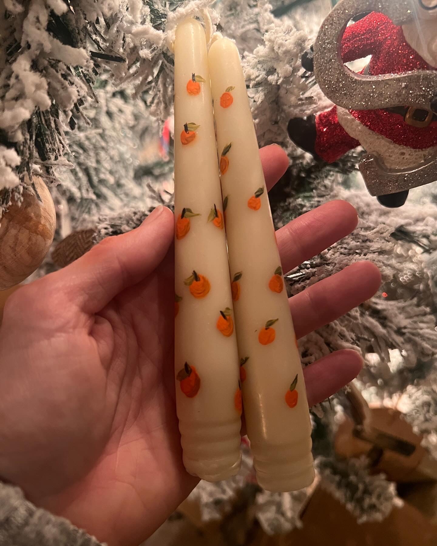 Oranges Tea Towels & Tapers