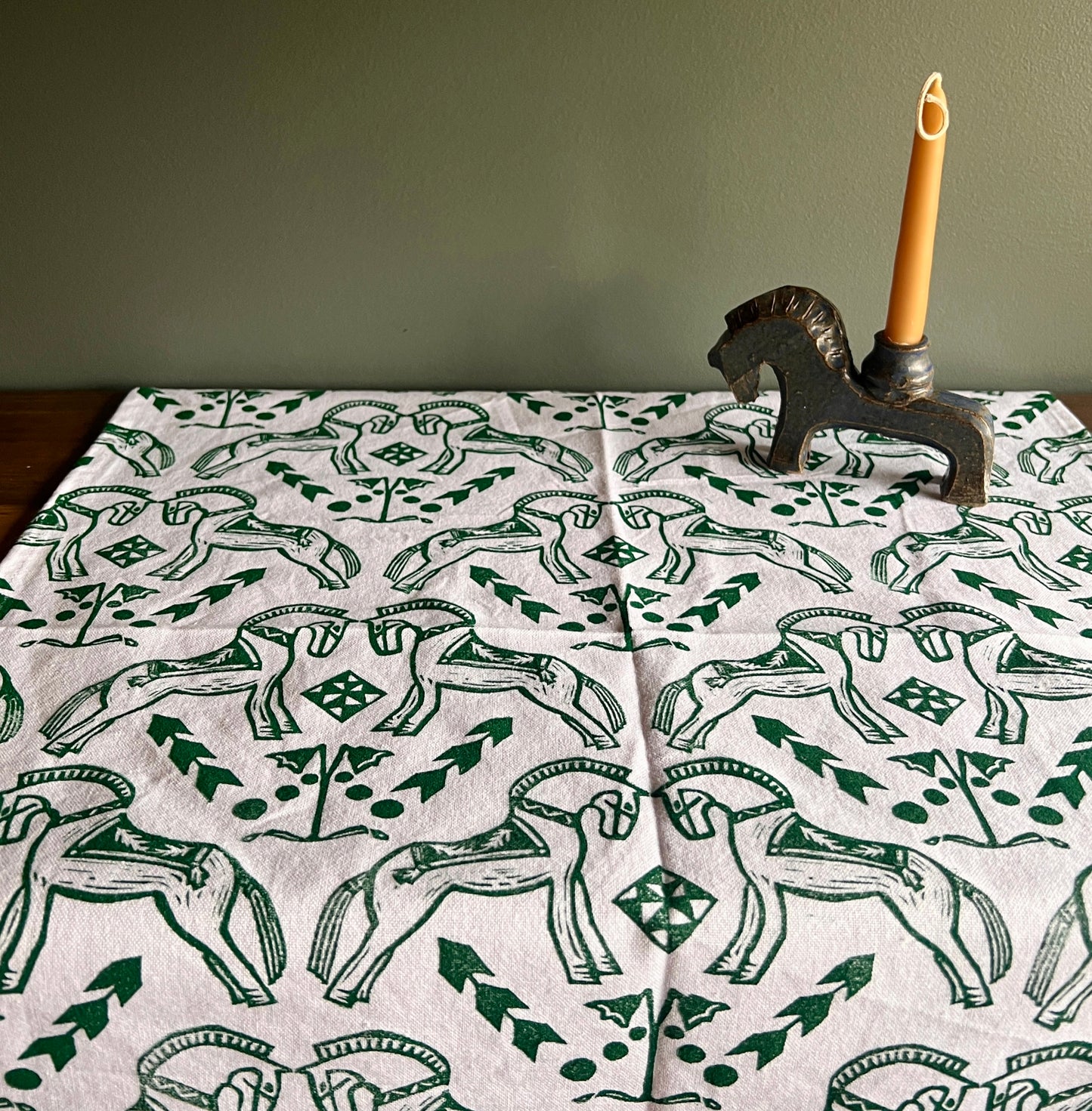 Follysome Fjord Horses Tea Towel