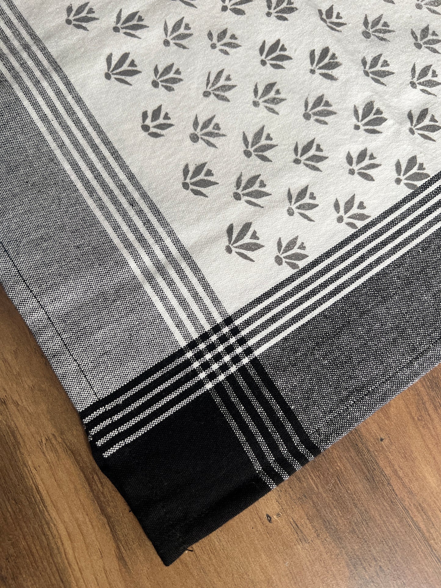 Bordered Tea Towel