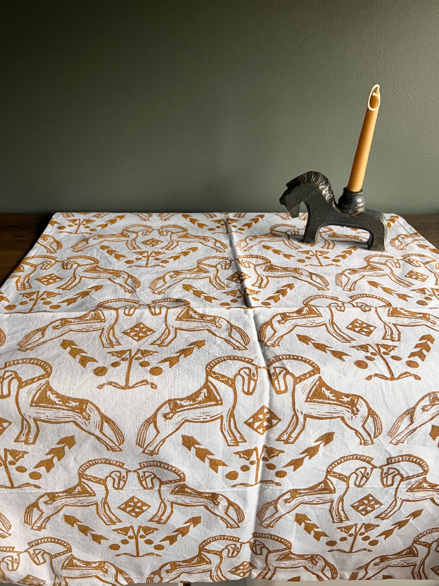 Follysome Fjord Horses Tea Towel