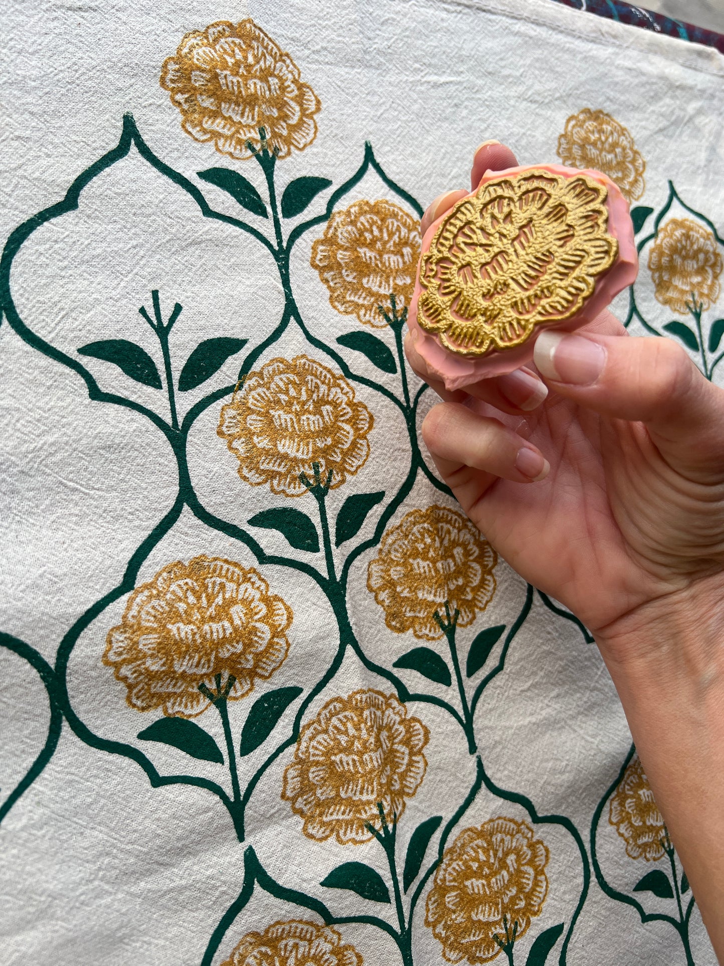 Marigold Tea Towels & Tapers