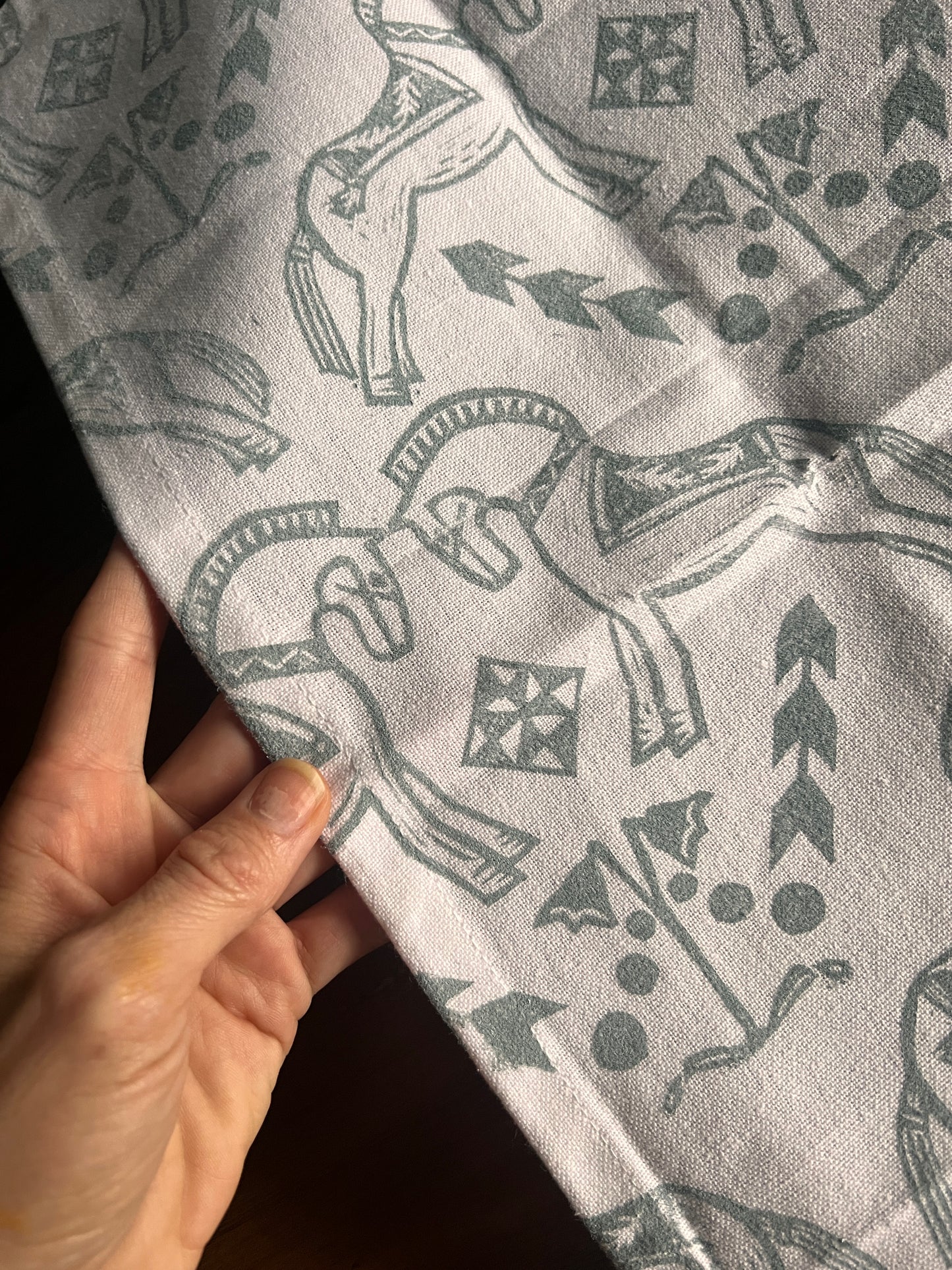 Follysome Fjord Horses Tea Towel
