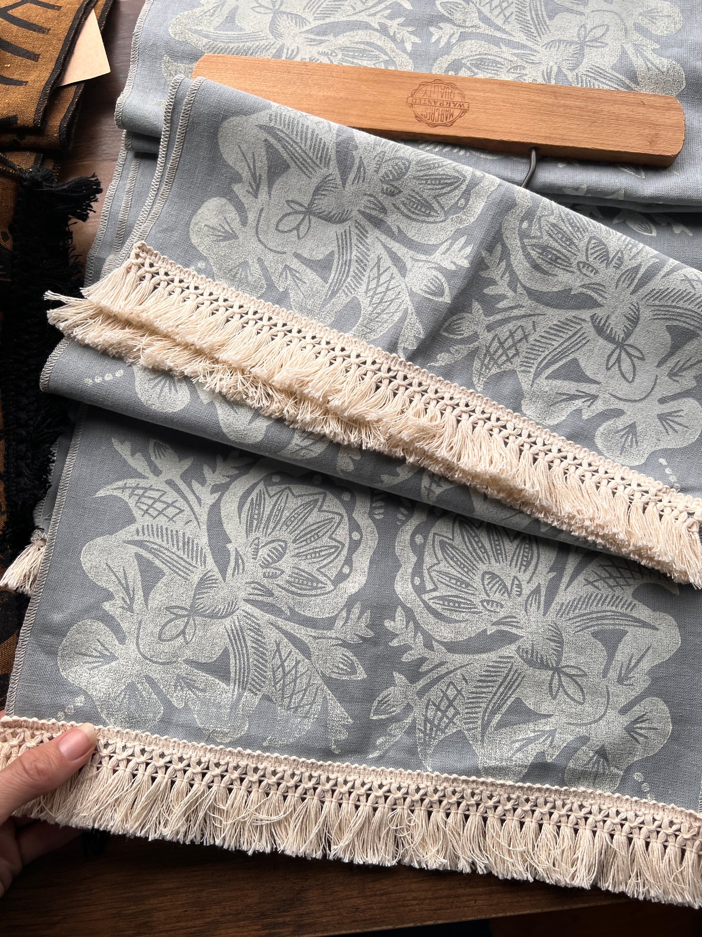 Rosemaling Table Runner