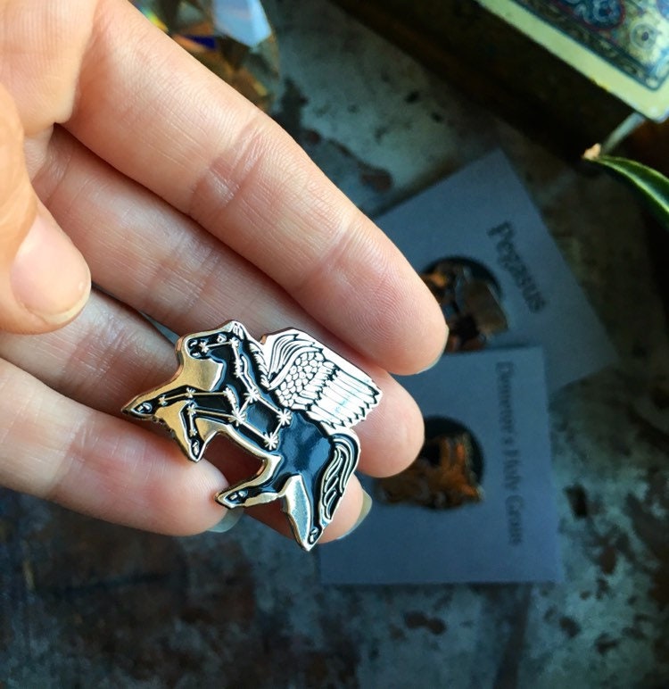 Pegasus Enamel Pin