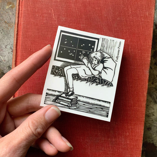 The Reader Sticker