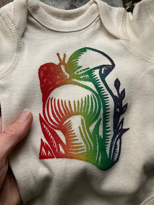 The Folksy Hitchhiker Onesie
