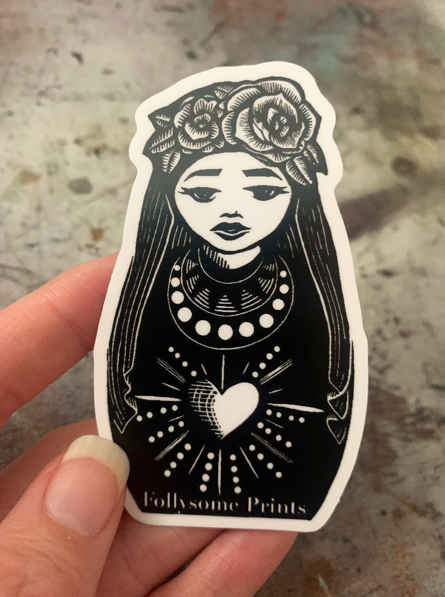 Aurora Doll Sticker