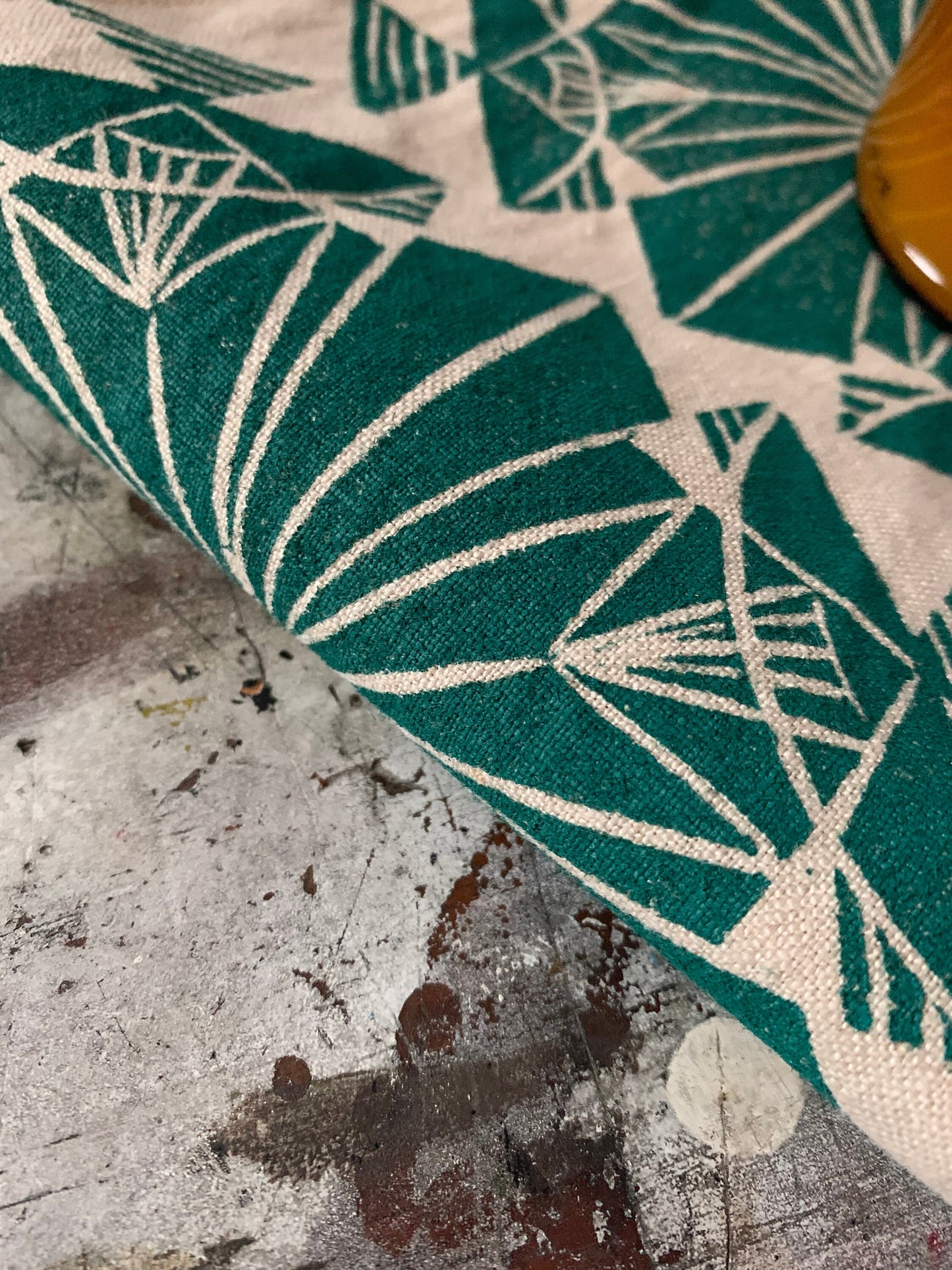 Shattered Linen Table Runner
