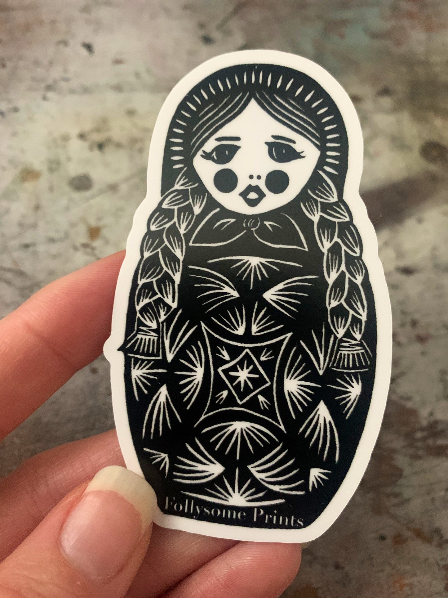 The Little Matron Sticker