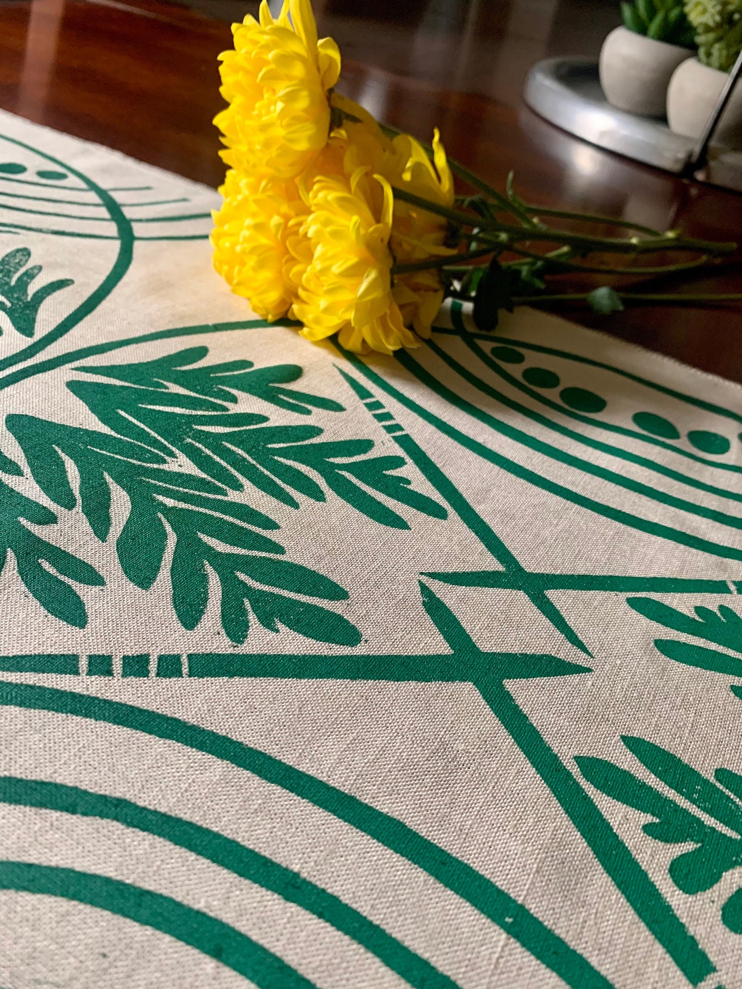 Botanical Table Runner