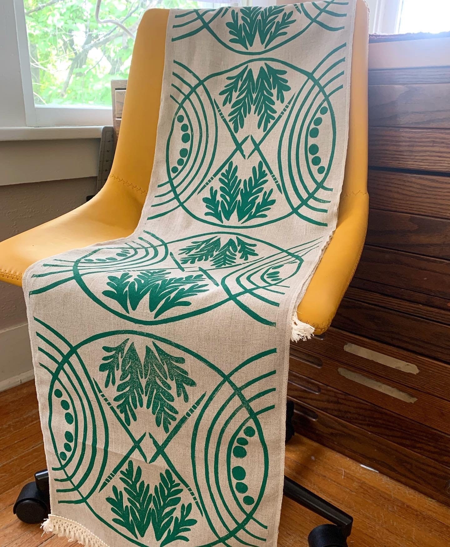 Botanical Table Runner