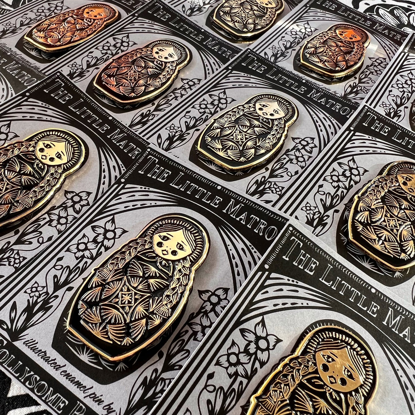 The Little Matron Enamel Pin