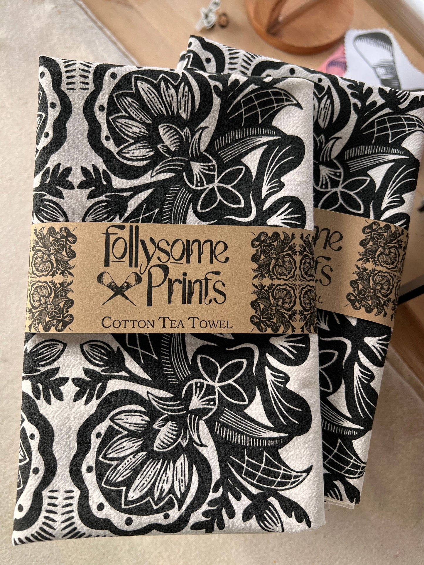 Rosemaling Tea Towels