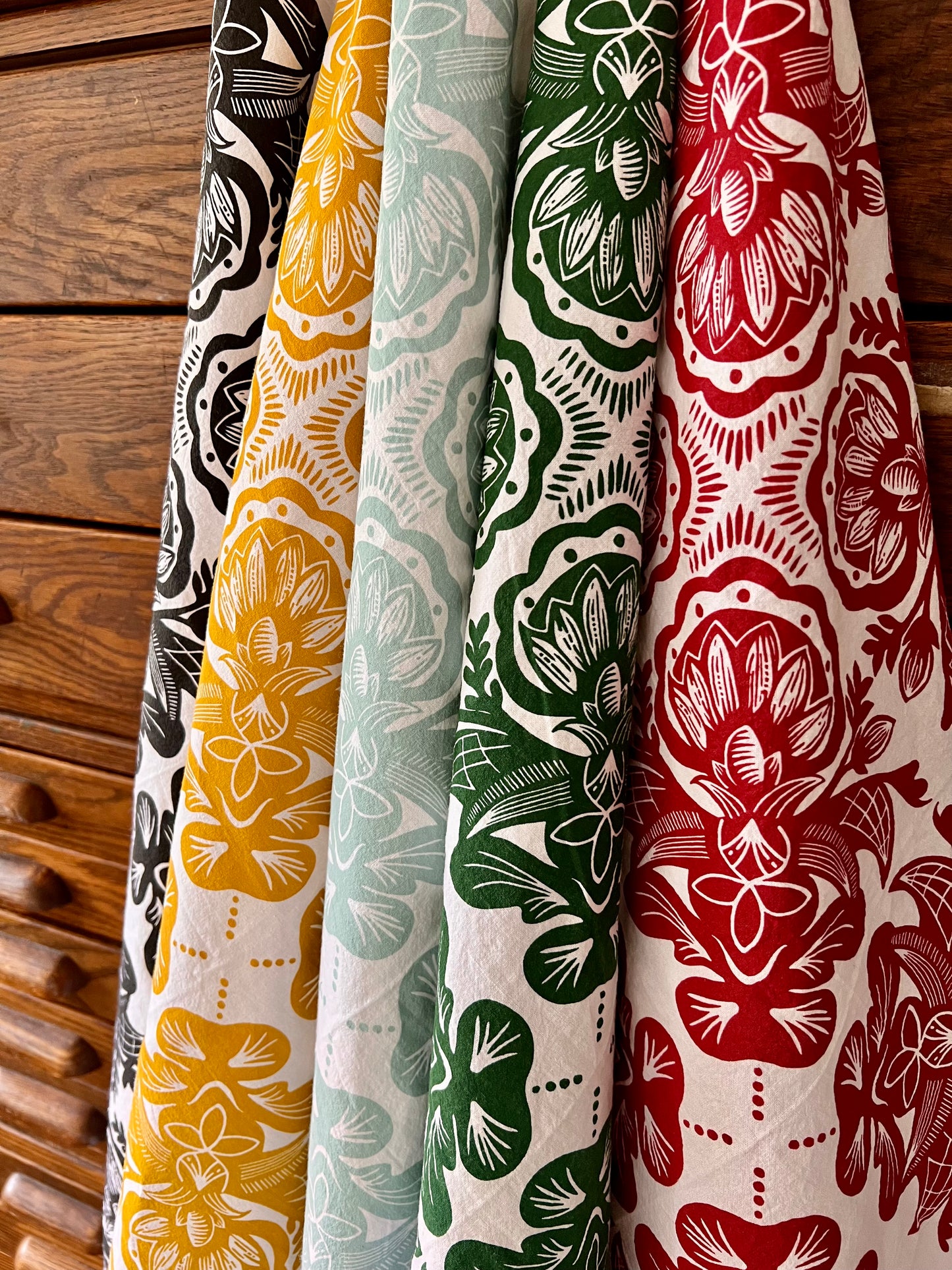Rosemaling Tea Towels