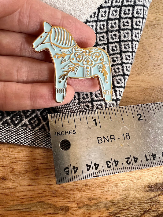 Dala Horse Enamel Pin