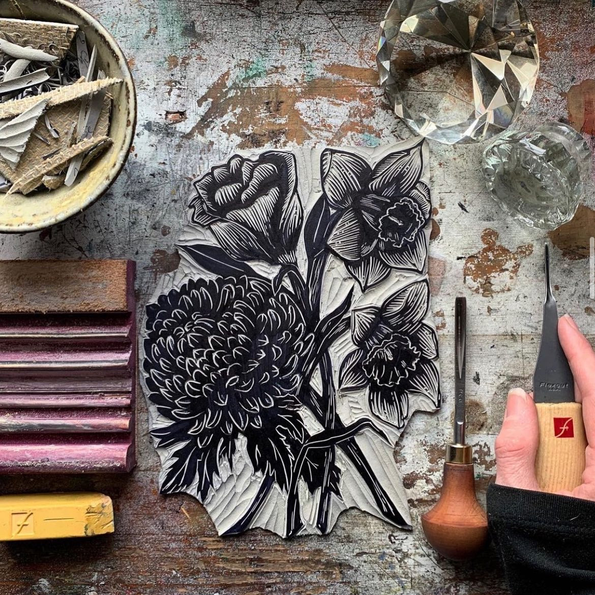 Original Linocut Prints
