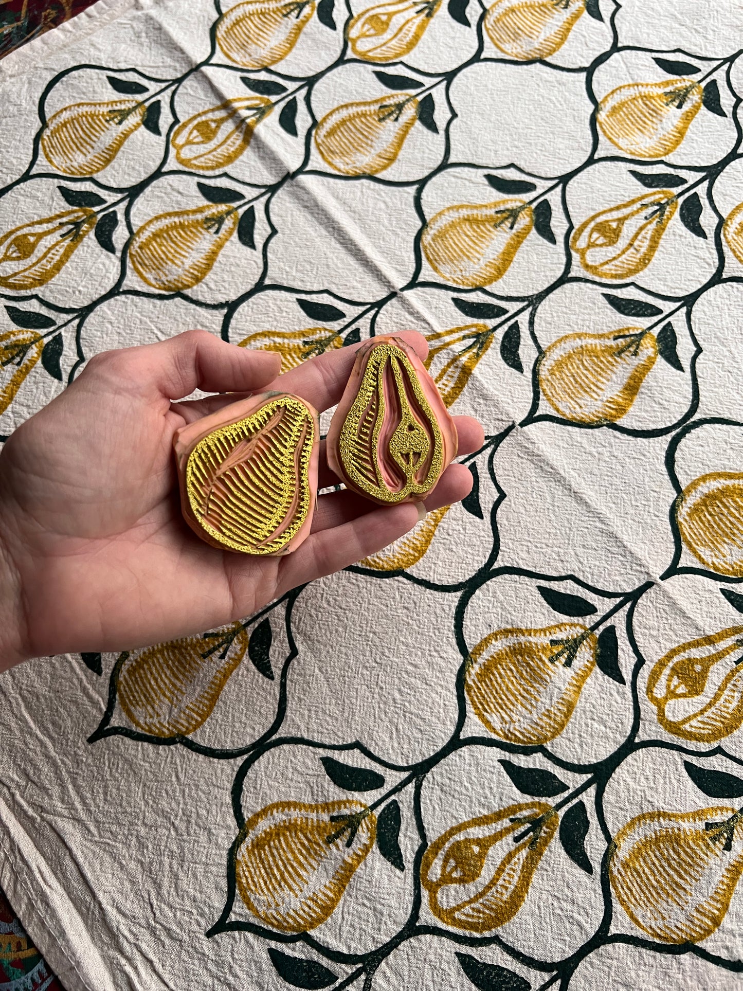 Freshly Picked Linen Table Runner