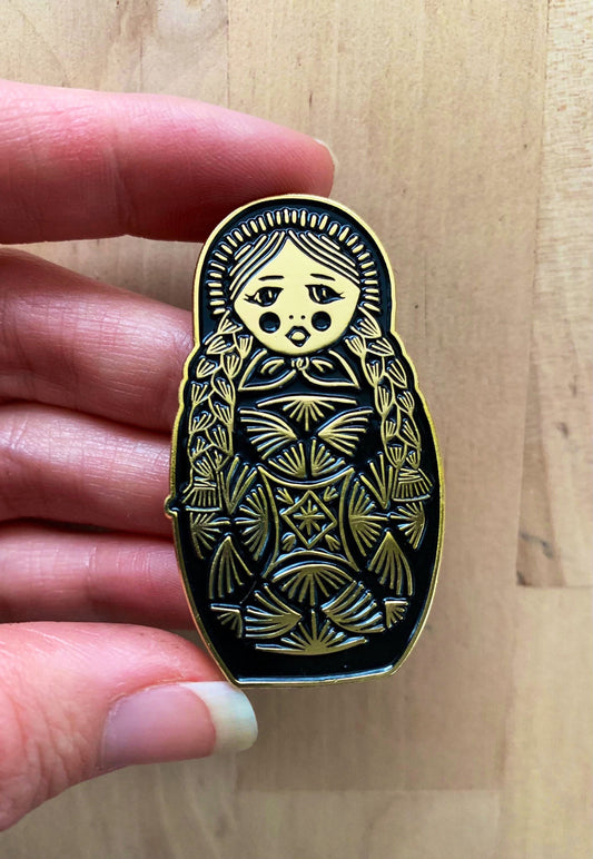 The Little Matron Enamel Pin