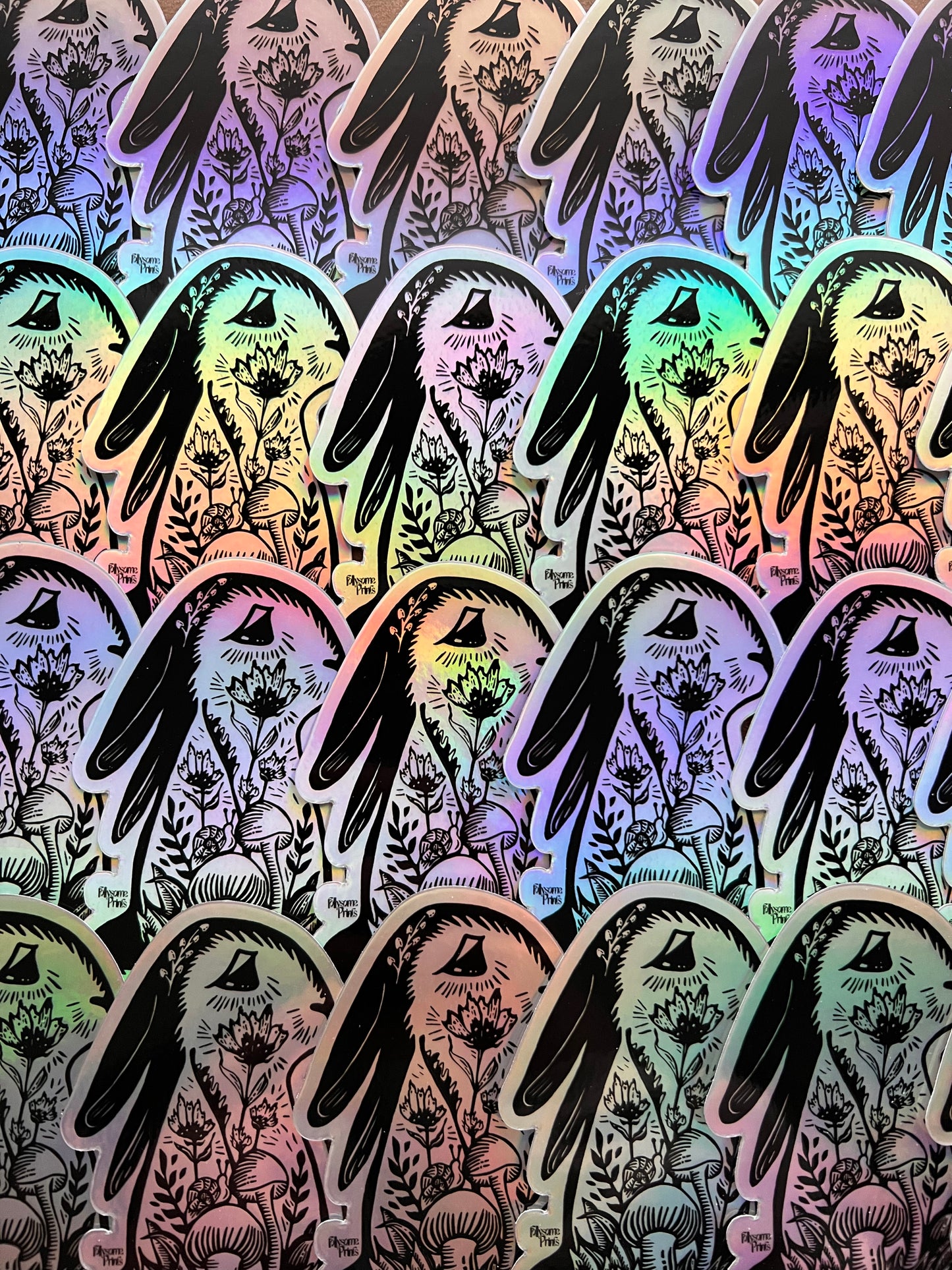 Rabbit Holographic Sticker