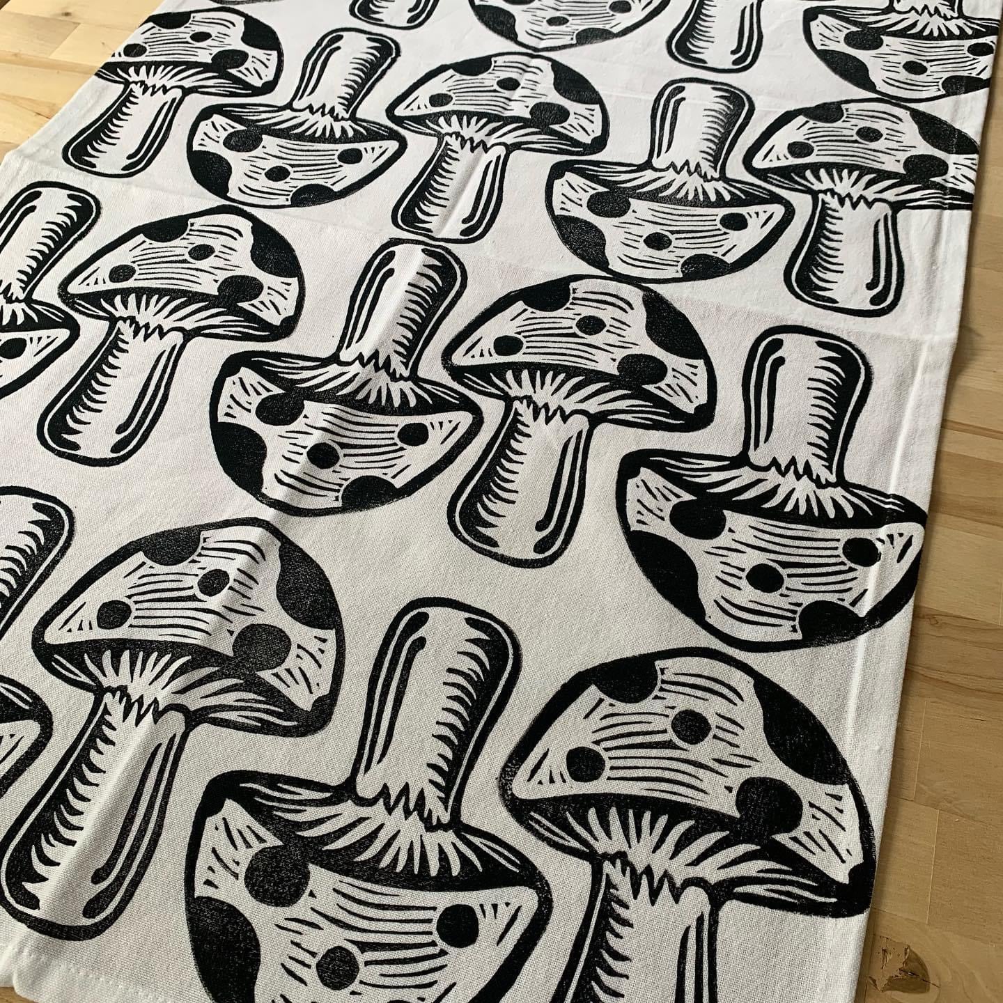 Mushroom Tea Towel