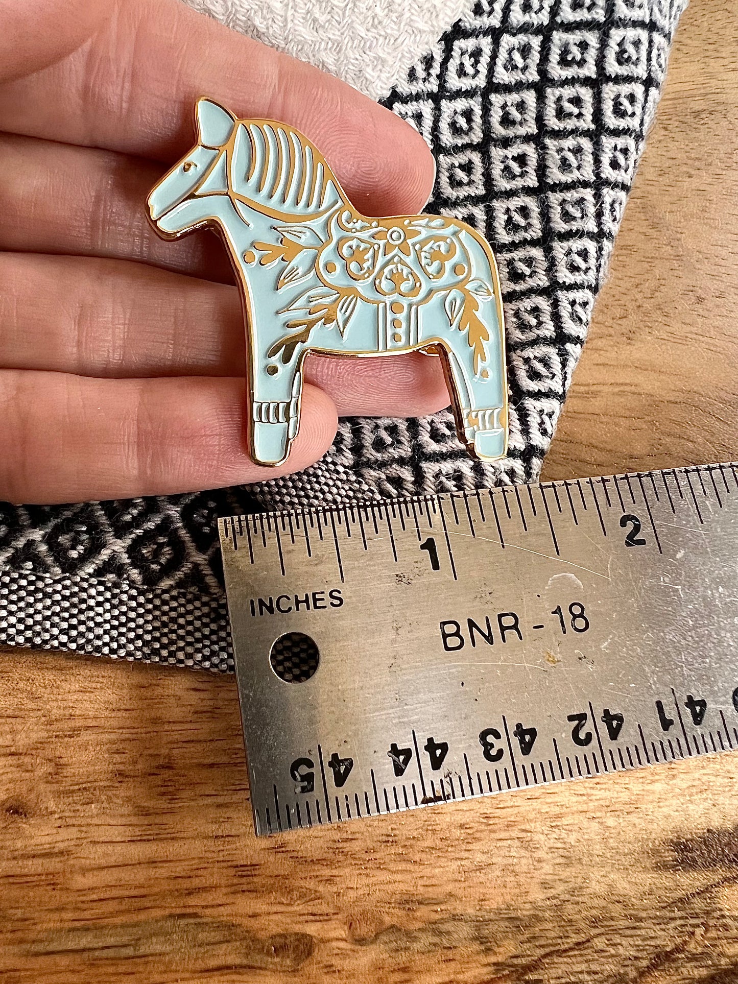 Dala Horse Enamel Pin