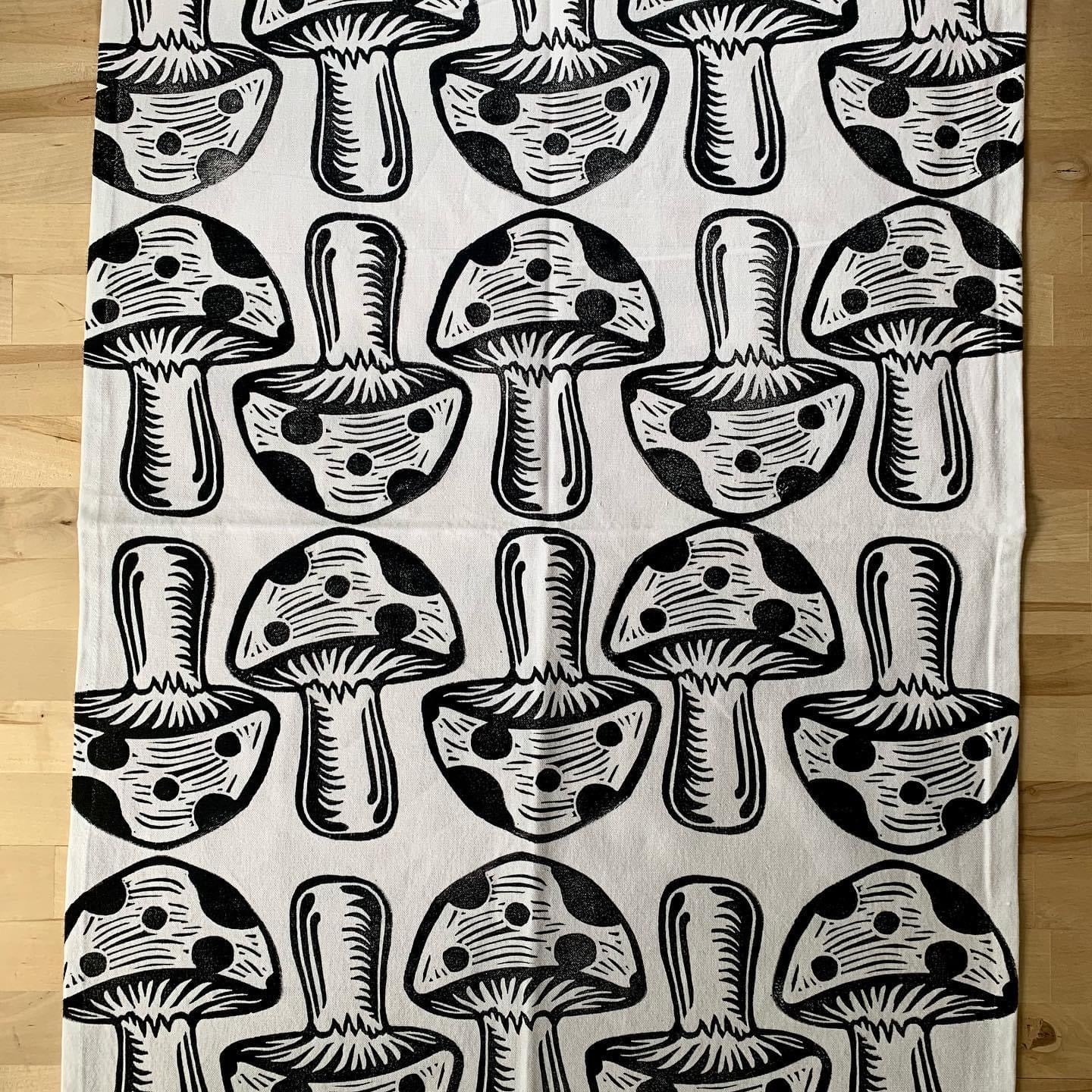 Mushroom Tea Towel