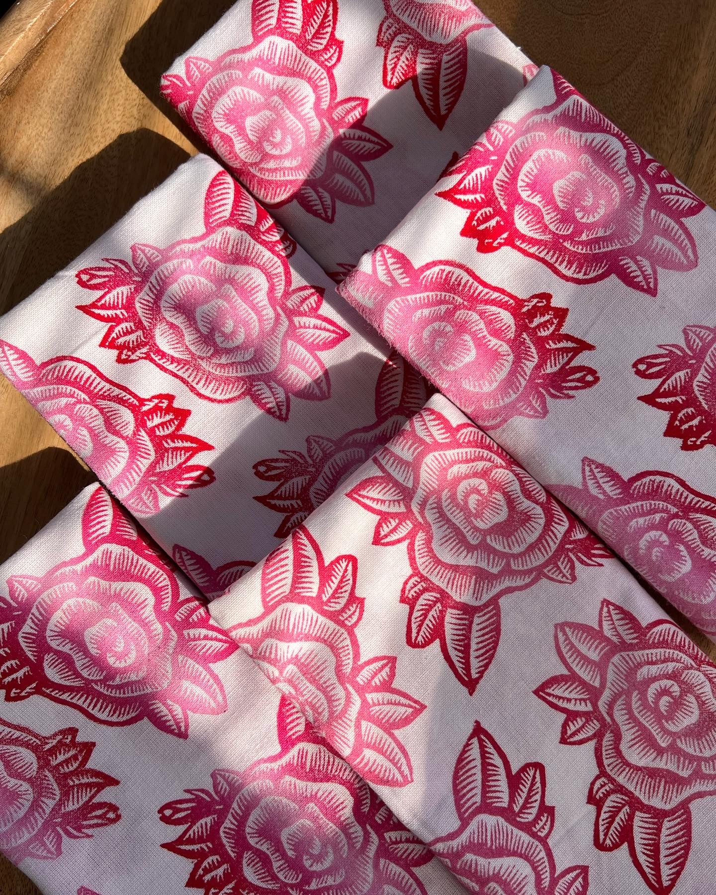 Roses Tea Towel