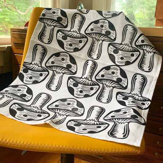 Mushroom Tea Towel